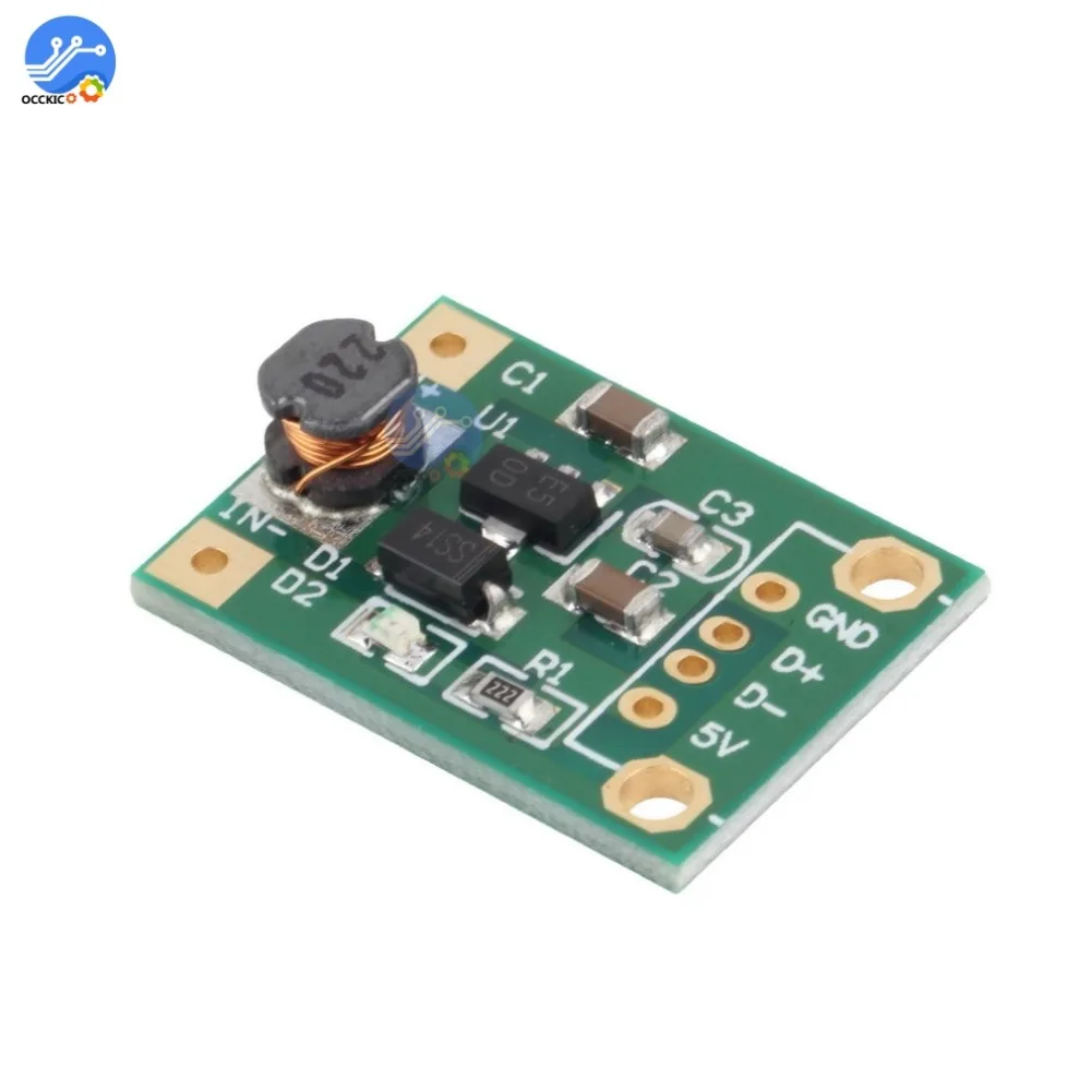 USB выход зарядное устройство Boost конвертер DC-DC в 1-5 5 500 мА повышающее напряжение