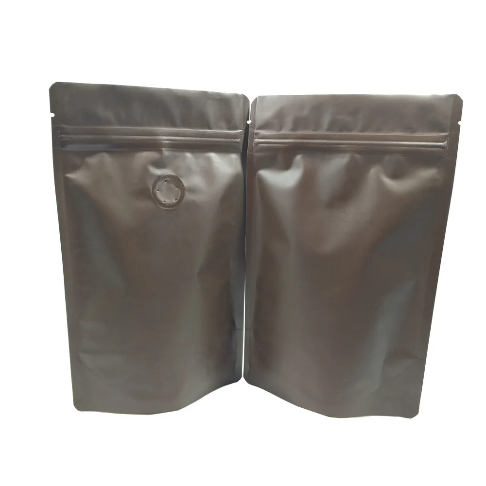 Retail Stand Up Matte Aluminum Foil Packing Self Sealing Reusable Zip Lock Mylar Pouches for Coffee Beans Dried Tea Storage Bags
Retail Stand Up Matte Aluminum Foil Packing Self Sealing Reusable Zip Lock Mylar Pouches for Coffee Beans Dried Tea Storage Bags