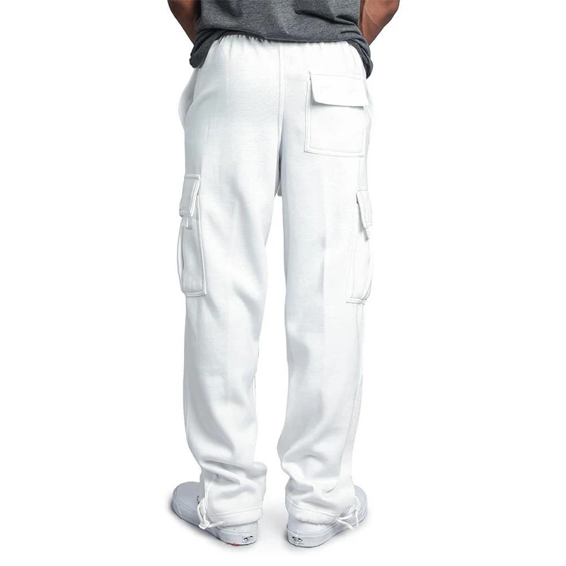 2021 Multi Pocket Winter Pants Men White Cargo Pants Fleece Hip Hop Grey Sweatpants Male Causal Tactical Pants Homme Trousers
2021 Multi Pocket Winter Pants Men White Cargo Pants Fleece Hip Hop Grey Sweatpants Male Causal Tactical Pants Homme Trousers