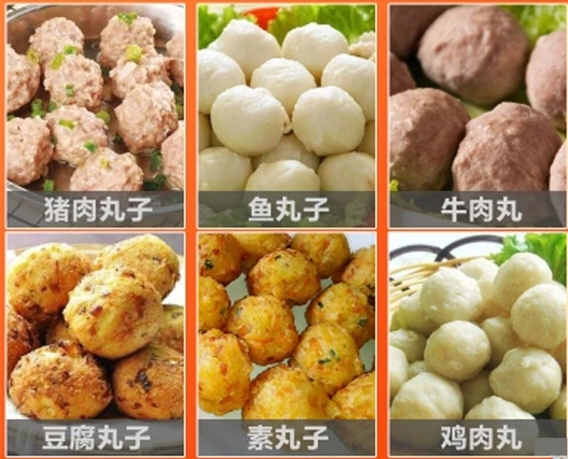 Electric meatball maker/beef meatball rolling machine/Chicken fish meatball forming machine
Electric meatball maker/beef meatball rolling machine/Chicken fish meatball forming machine