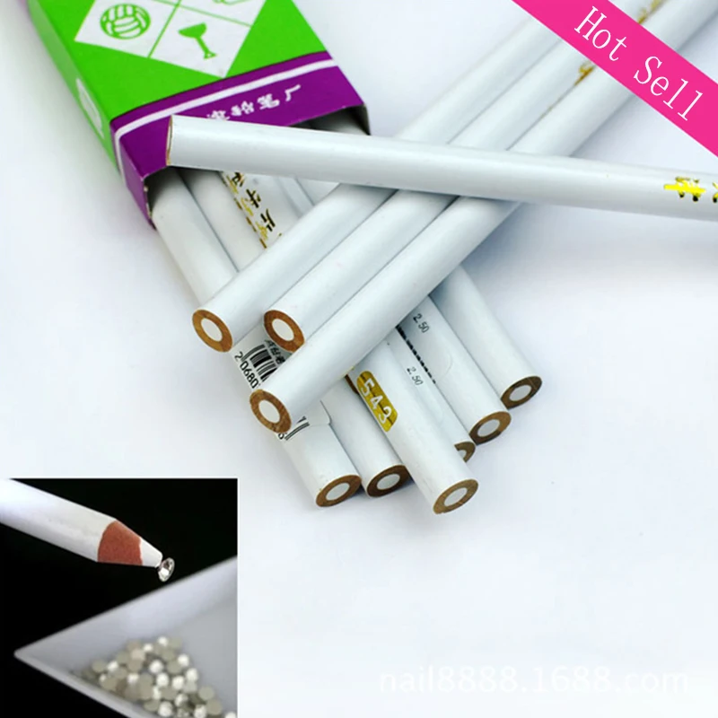 10pcs/lot White 17cm Pick Up Pencil Paper Wooden crayon Picking Hotfix Stone Peel-off Non HotFix Rhinestone diy Tools
10pcs/lot White 17cm Pick Up Pencil Paper Wooden crayon Picking Hotfix Stone Peel-off Non HotFix Rhinestone diy Tools