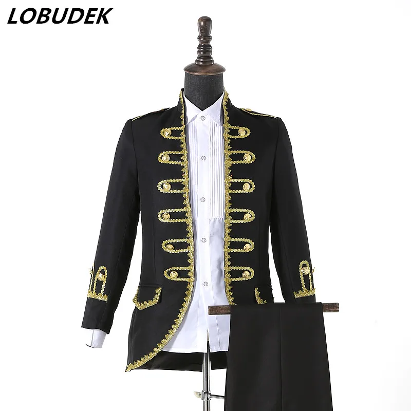 men costume black jacket outwear Slim wedding groom prom casual coat dance performance dress show party nightclub bar DJ DS
men costume black jacket outwear Slim wedding groom prom casual coat dance performance dress show party nightclub bar DJ DS
