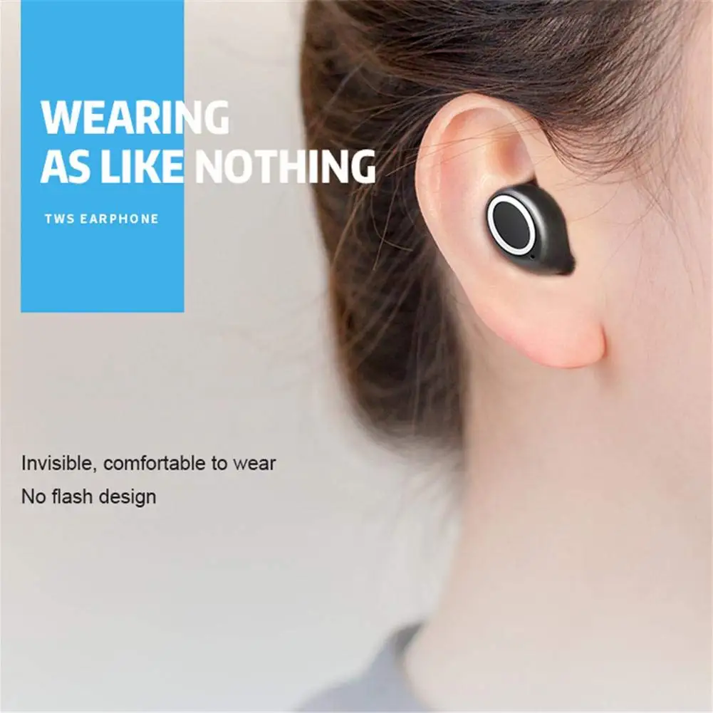 3D Stereo Bluetooth V5.0 Earphone TWS Wireless Earbud Charge Case for Huawei Mate 8 9 10 20 | Электроника