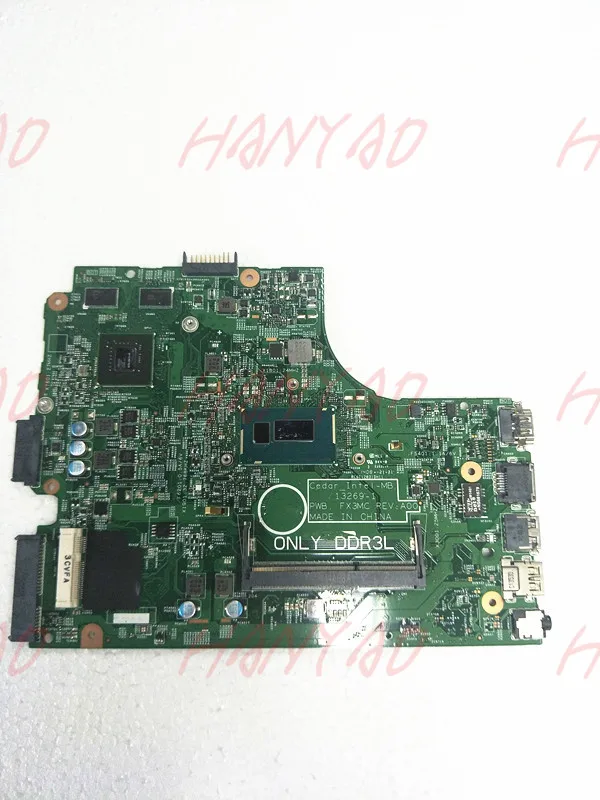 CN-01P4HG 01P4HG 1P4HG For DELL 15 3542 laptop motherboard 13269-1 PWB FX3MC MB With i5 cpu Processor
CN-01P4HG 01P4HG 1P4HG For DELL 15 3542 laptop motherboard 13269-1 PWB FX3MC MB With i5 cpu Processor