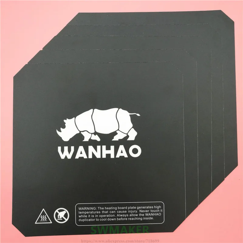 Запасные части для 3D-принтера Wanhao i3, наклейка с подогревом для печати, похожая на подогреваемую пластину Buildtak prusa i3, 200 мм/214 мм/220 мм, 10 шт.
Запасные части для 3D-принтера Wanhao i3, наклейка с подогревом для печати, похожая на подогреваемую пластину Buildtak prusa i3, 200 мм/214 мм/220 мм, 10 шт.