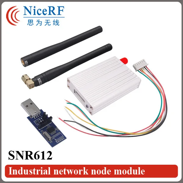 2pcs/pack Multi-channel Si4432 868MHz RS485 Interface 100mW Output Power Network Node Module - SNR612
2pcs/pack Multi-channel Si4432 868MHz RS485 Interface 100mW Output Power Network Node Module - SNR612