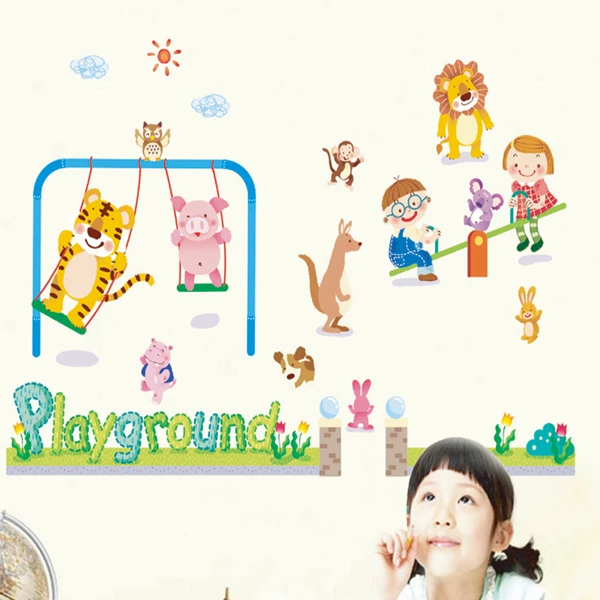 Animal park Children room decoration The third generation of removable wall stickers
Animal park Children room decoration The third generation of removable wall stickers