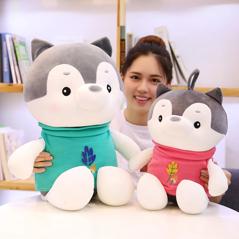 Hot 30cm-80cm Lovely Dressing Husky Dog Plush Toy Lovely Husky Dolls Stuffed Children Plush Pillow Cushion Baby Birthday Gift
Hot 30cm-80cm Lovely Dressing Husky Dog Plush Toy Lovely Husky Dolls Stuffed Children Plush Pillow Cushion Baby Birthday Gift