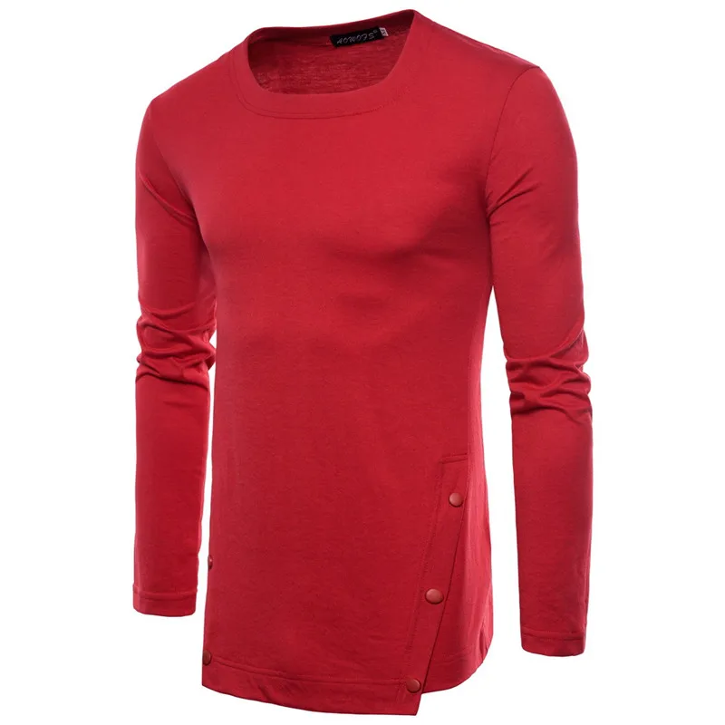S-2XL Men Casual Bottoming Long T-shirt Nice Fashion Men High Street Solid Color Long-sleeved T-shirt For Male Hip Hop Style
S-2XL Men Casual Bottoming Long T-shirt Nice Fashion Men High Street Solid Color Long-sleeved T-shirt For Male Hip Hop Style