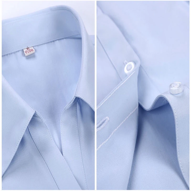 Dioufond Cotton Formal Solid Female Blouses Short Sleeve Plus Size Women Shirts Turn-down Collar Colors Ladies Shirt Tops S-5XL
Dioufond Cotton Formal Solid Female Blouses Short Sleeve Plus Size Women Shirts Turn-down Collar Colors Ladies Shirt Tops S-5XL