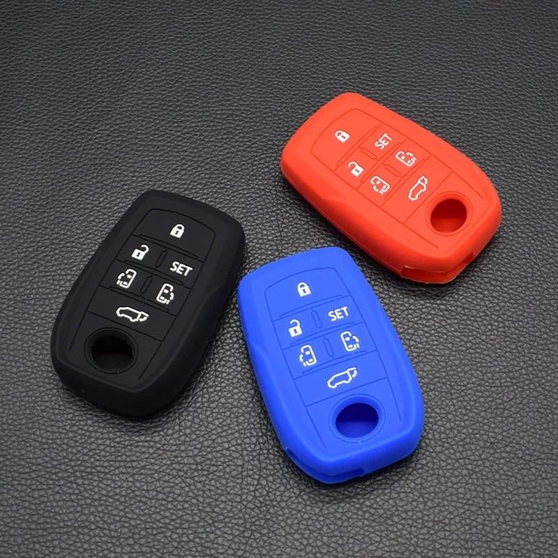 10 units Silicone rubber car key case cover For Toyota Alphard MPV 2016 Remote 6 button Smart key 6 Button key case shell
10 units Silicone rubber car key case cover For Toyota Alphard MPV 2016 Remote 6 button Smart key 6 Button key case shell