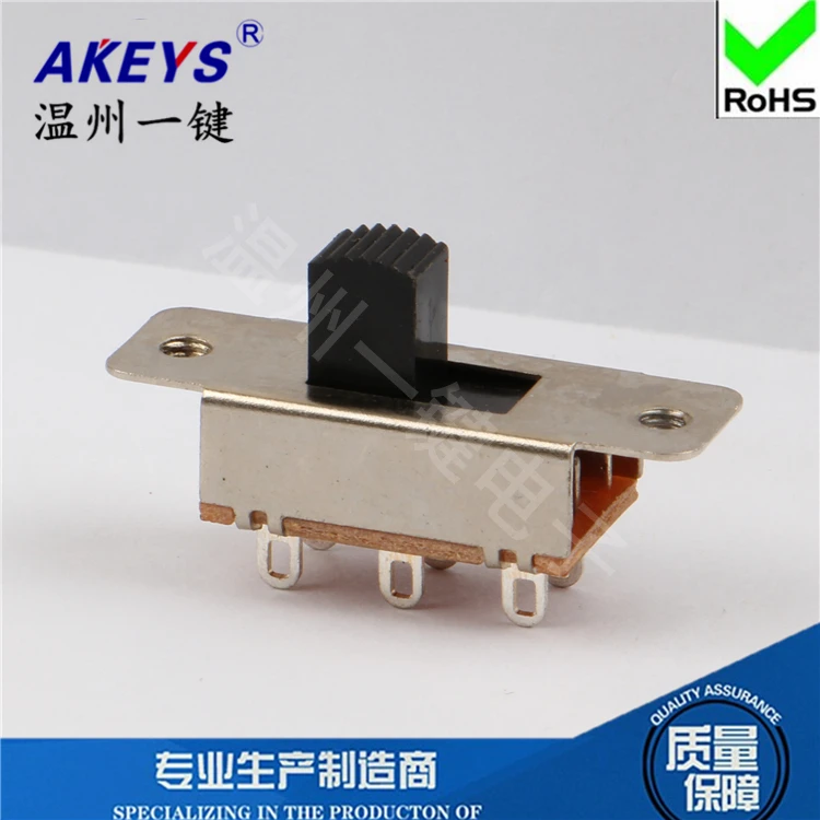 5 Pcs Handle height 8mm 9mm 3 gear car refrigerator large current toggle switch 6 feet SS-23F19 (2P3T)
5 Pcs Handle height 8mm 9mm 3 gear car refrigerator large current toggle switch 6 feet SS-23F19 (2P3T)