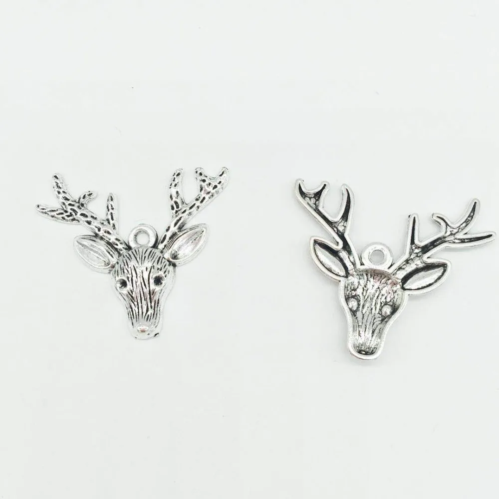 11 pcs Fashion Christmas moose charms deer head Pendants for DIY necklace earring bracelet Jewelry Making
11 pcs Fashion Christmas moose charms deer head Pendants for DIY necklace earring bracelet Jewelry Making