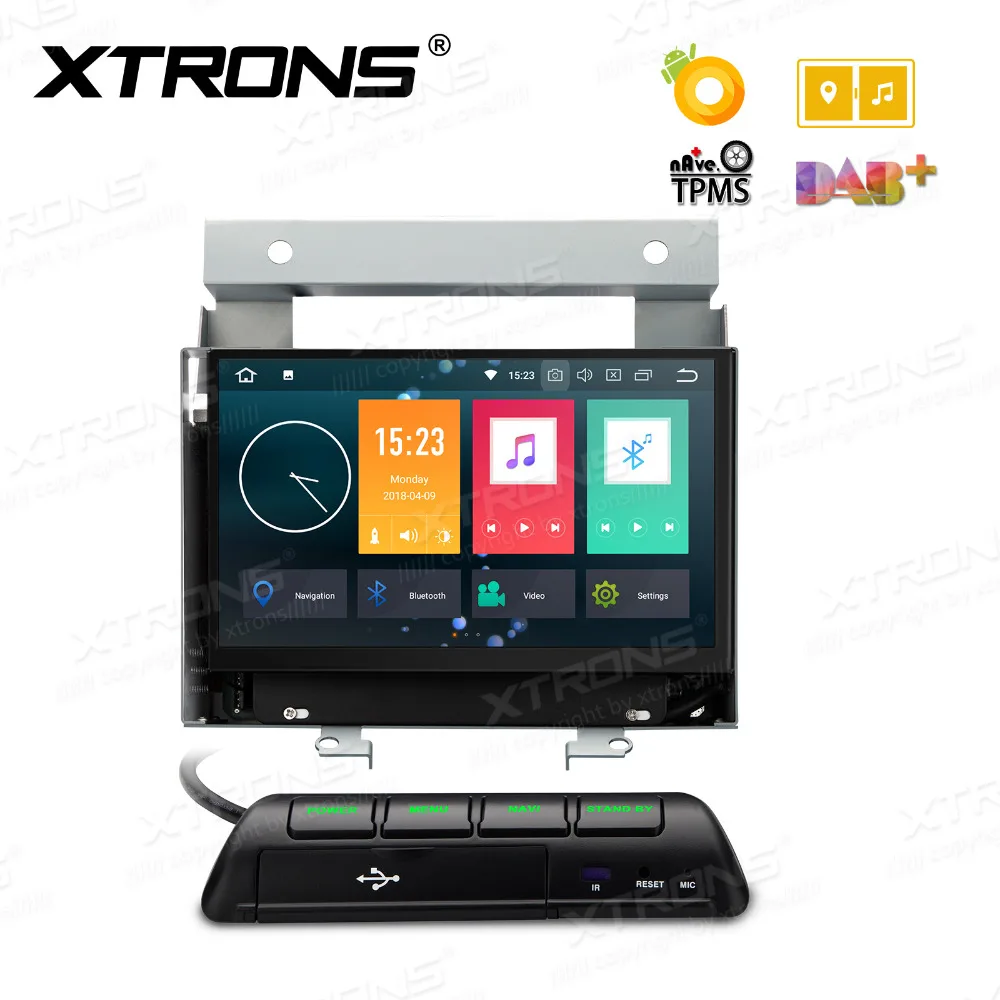 XTRONS 7 "Android 8 0 Восьмиядерный радио gps DAB USB SD 4G Автомобильный dvd плеер для Land Rover