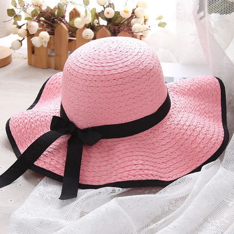 Summer Hats for Women Fashion Design Women Beach Sun Hat Foldable Brimmed Straw Hat
Summer Hats for Women Fashion Design Women Beach Sun Hat Foldable Brimmed Straw Hat