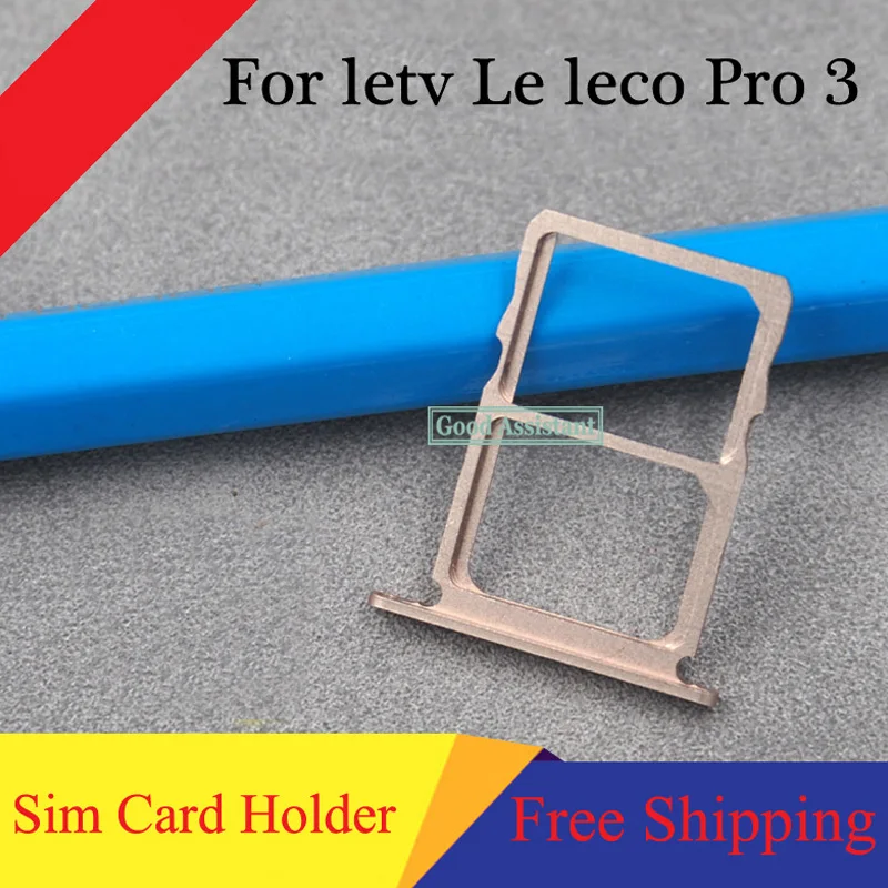 Original Gold/Rose gold For LeTV LeEco Le Pro3 Pro 3 X720 Sim Tray Micro SD Card Holder Slot Parts Adapter | Мобильные телефоны и