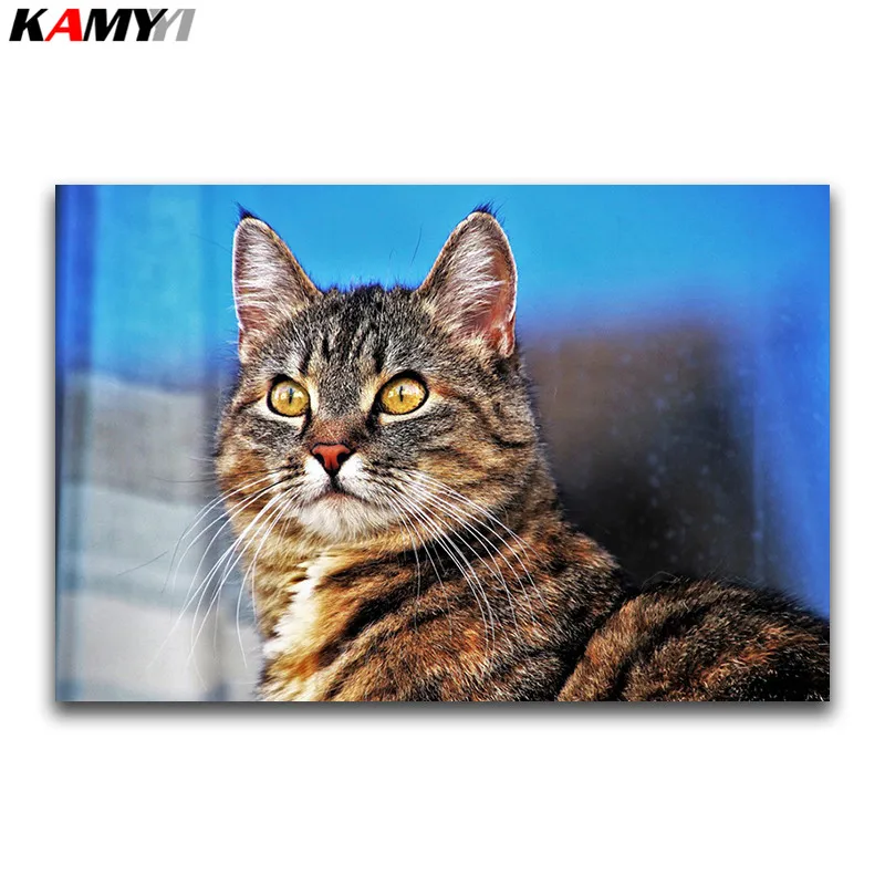 DIY 3D Diamond mosaic animal Full Round Diamond painting Brown look up Full Square Diamond embroidery Cross stitch Cat
DIY 3D Diamond mosaic animal Full Round Diamond painting Brown look up Full Square Diamond embroidery Cross stitch Cat