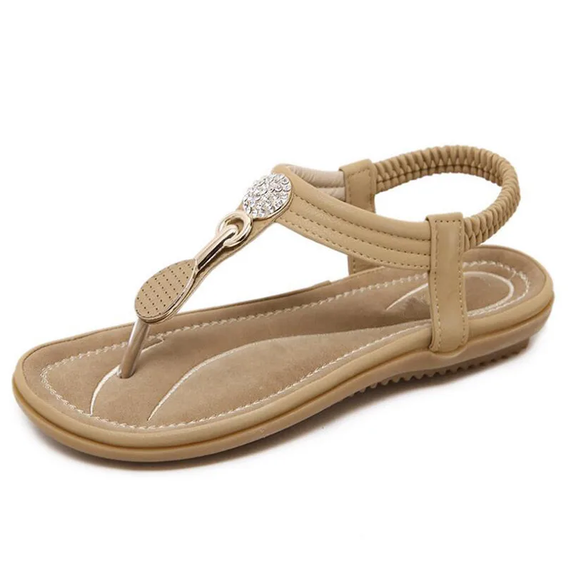 TIMETANG Summer New Bohemia Wedge Women Sandals Rhinestone Woman Flip Flops Vintage Women Shoes Beach
TIMETANG Summer New Bohemia Wedge Women Sandals Rhinestone Woman Flip Flops Vintage Women Shoes Beach