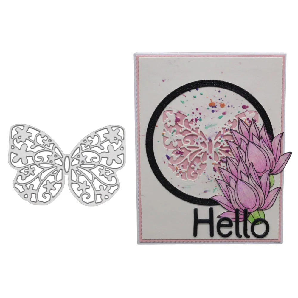 Butterfly Background Metal Cutting Dies Stencils For Card Making Decorative Embossing Suit Paper Scrapbooking Stamps and Dies
Butterfly Background Metal Cutting Dies Stencils For Card Making Decorative Embossing Suit Paper Scrapbooking Stamps and Dies