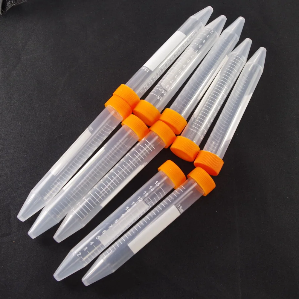 LOT10 15ml Lab PP Scale Centrifuge Tube V-bottom With Cap EP Tube PCR Tube Sample Specimen
LOT10 15ml Lab PP Scale Centrifuge Tube V-bottom With Cap EP Tube PCR Tube Sample Specimen