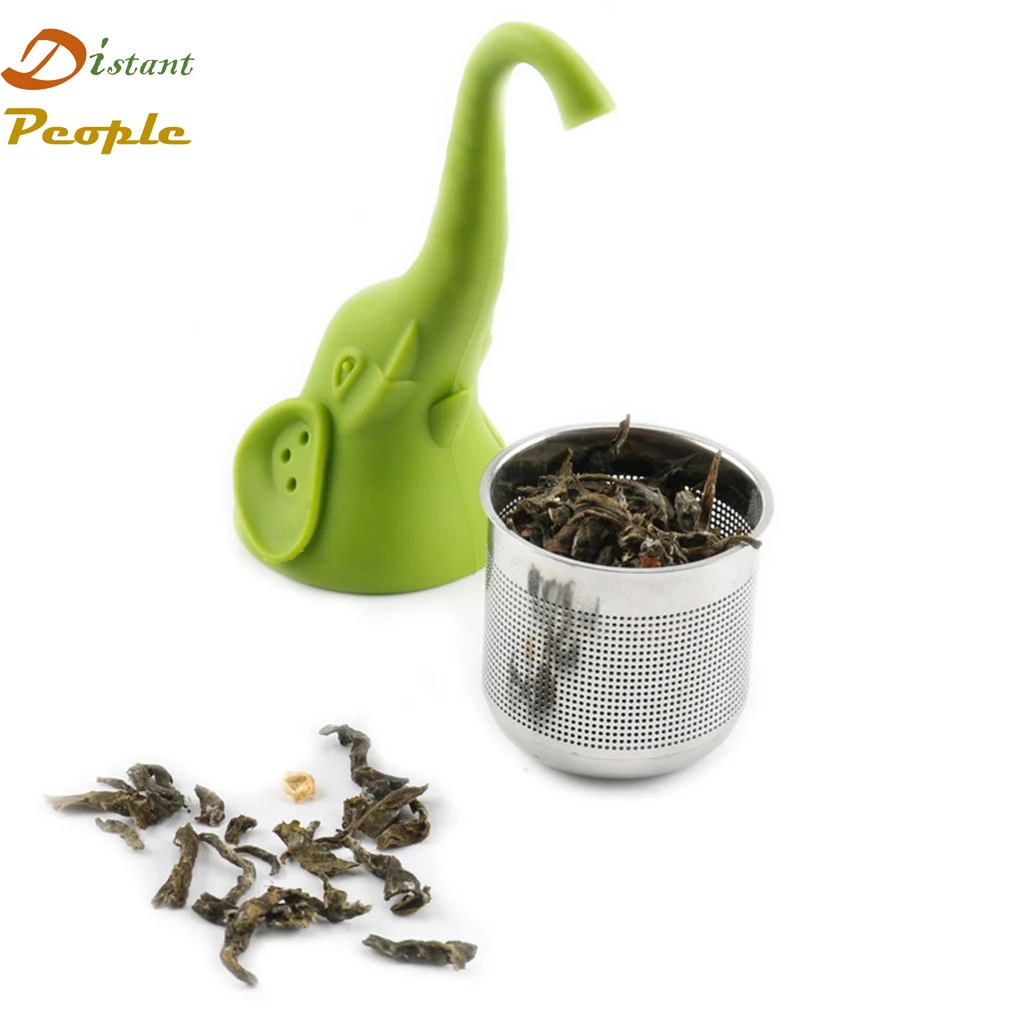 Elephant Tea Strainer Food Grade Silicone Teaspoon Filter Stainless Steel Loose-leaf Tea Infuser Filter Diffuser Accessories
Elephant Tea Strainer Food Grade Silicone Teaspoon Filter Stainless Steel Loose-leaf Tea Infuser Filter Diffuser Accessories