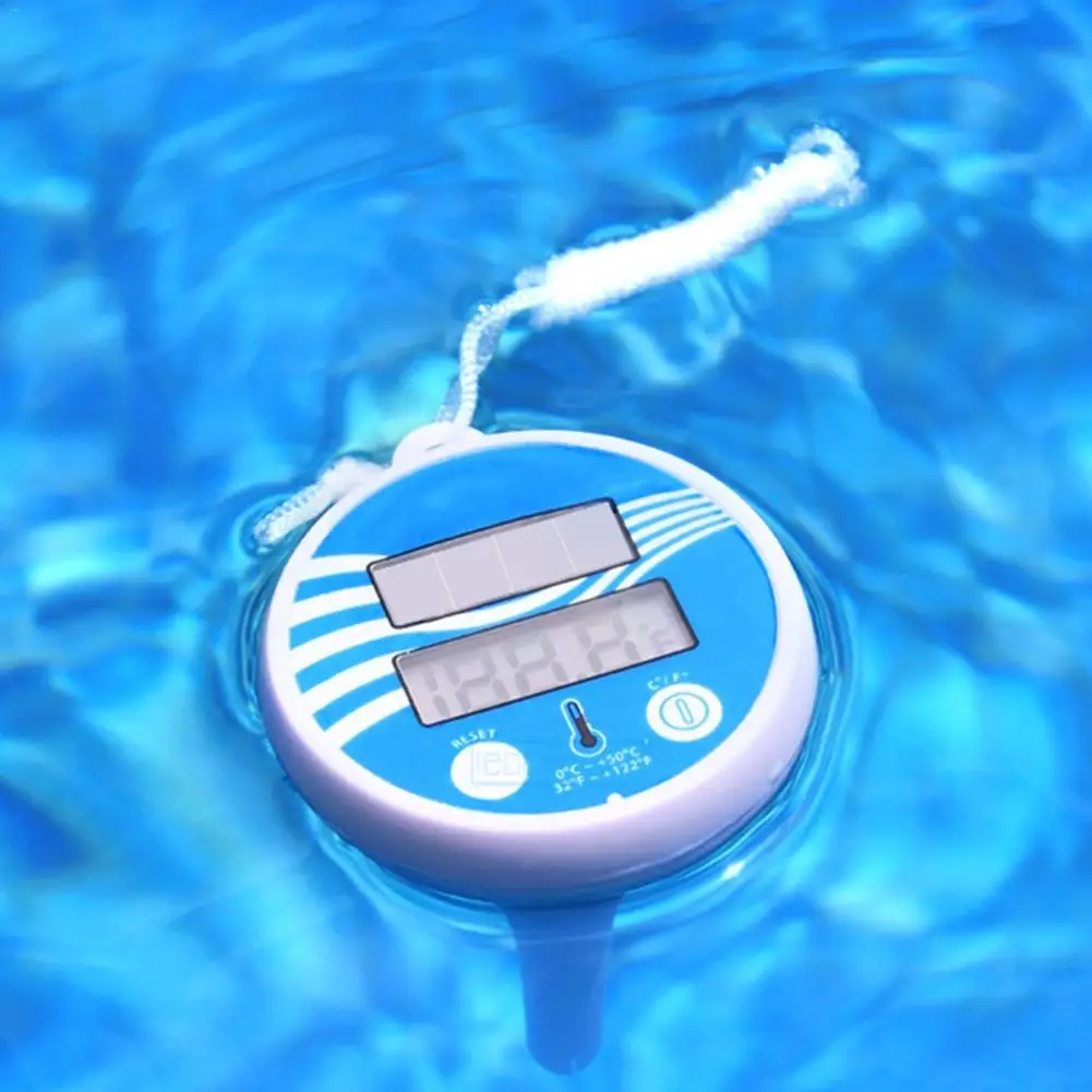 Floating Water Thermometer Swimming Pool Equipment Tools Electronic Solar Charging LCD Display Pool Thermometer
Floating Water Thermometer Swimming Pool Equipment Tools Electronic Solar Charging LCD Display Pool Thermometer