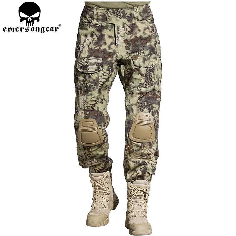 EMERSONGEAR тактические брюки с наколенниками для страйкбола охотничьи боевые