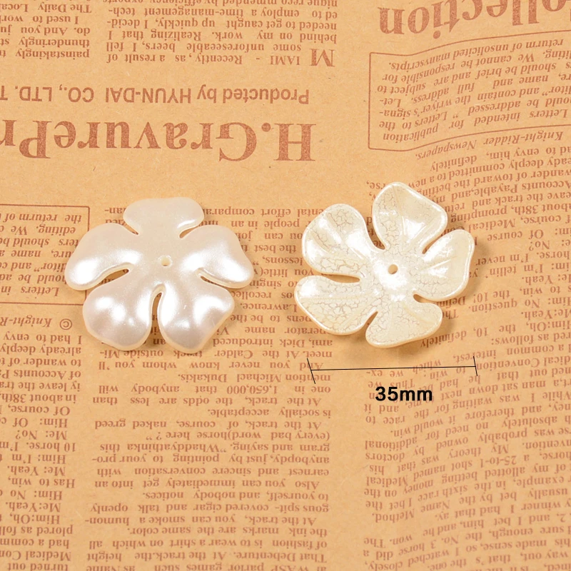35mm 10pcs Five-petals Beads Printing ABS Flowers Hole Spacer Beads For Jewelry Making Accessories High-quality
35mm 10pcs Five-petals Beads Printing ABS Flowers Hole Spacer Beads For Jewelry Making Accessories High-quality