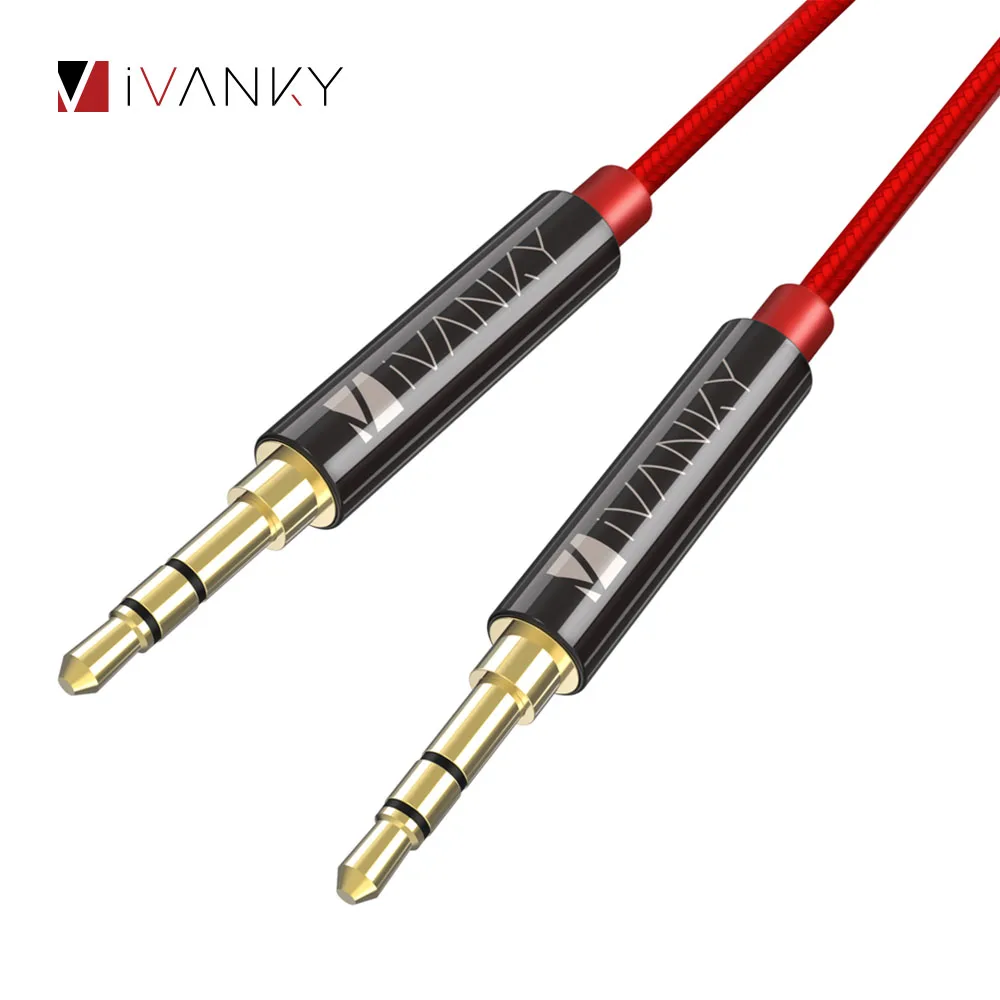 [Пожизненная гарантия] iVANKY 8ft аудио кабель Hi Fi звук для наушников 3 5 мм разъем AUX