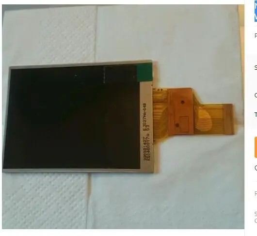NEW LCD Display Screen Repair Parts for SONY DSC-J20 TF1 J20 Digital Camera With Backlight
NEW LCD Display Screen Repair Parts for SONY DSC-J20 TF1 J20 Digital Camera With Backlight