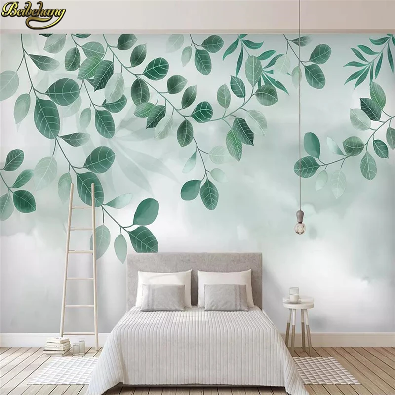 beibehang Custom Green leaf plant watercolor tv background Landscape Wallpaper Living Room TV Bedroom Backdrop mural Wall paper
beibehang Custom Green leaf plant watercolor tv background Landscape Wallpaper Living Room TV Bedroom Backdrop mural Wall paper