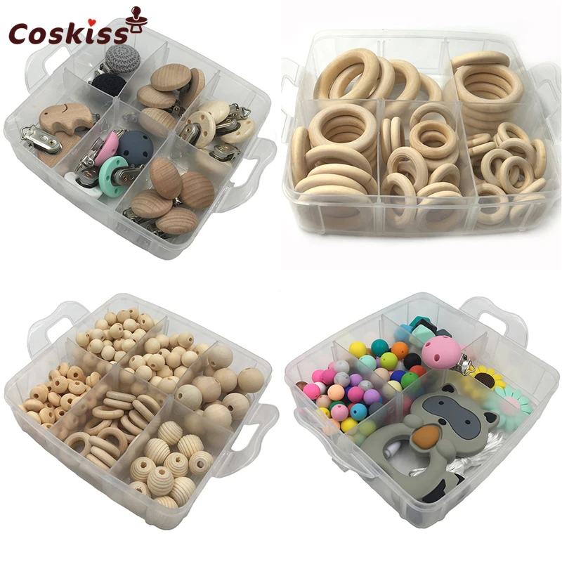Baby Teether 4 Boxed Wood Beads Wooden Ring Teether Pacifier Clip Silicone Beads Raccoon DIY Baby Teething Necklace
Baby Teether 4 Boxed Wood Beads Wooden Ring Teether Pacifier Clip Silicone Beads Raccoon DIY Baby Teething Necklace