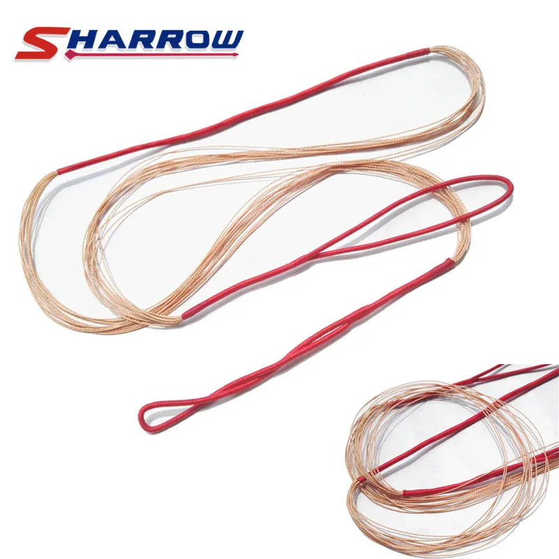 1 Piece Bow String Archery Dylon Bow String 16 Strands String Length 50 52 53 54 55 56 57 58 inch for Recurve Bow
1 Piece Bow String Archery Dylon Bow String 16 Strands String Length 50 52 53 54 55 56 57 58 inch for Recurve Bow