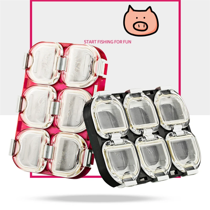 Hot Adjustable ABS Plastic Fishing Tackle Box With magnet Bait Lure Hooks Box Bait Storage Case 6 Slots Fishing Tool Tackle Box
Hot Adjustable ABS Plastic Fishing Tackle Box With magnet Bait Lure Hooks Box Bait Storage Case 6 Slots Fishing Tool Tackle Box