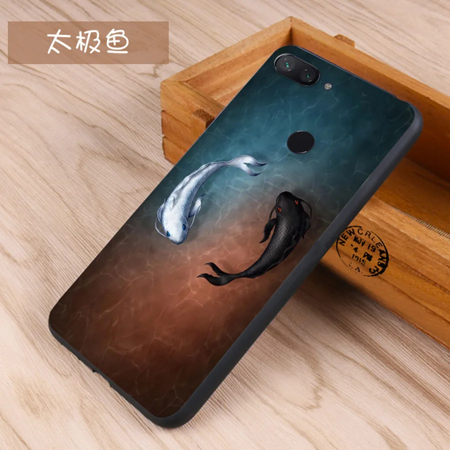 Xiaomi mi 8 lite case silicone Luxury Ultra thin cartoon protective soft cover phone for Mi8 SE Mi M8 explorer | Мобильные телефоны