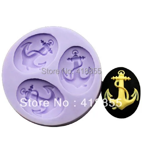 Anchor Cabochon Polymer Clay Safe Food Grade Silicone Mold Chocolate Cake Decorating Heat Safe Mold Moulds Silicone Rubber PRZY
Anchor Cabochon Polymer Clay Safe Food Grade Silicone Mold Chocolate Cake Decorating Heat Safe Mold Moulds Silicone Rubber PRZY
