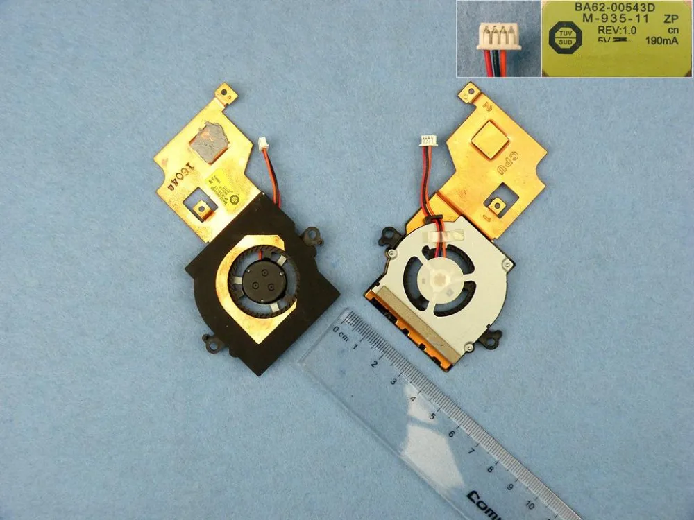 New Laptop Cooling Fan for Samsung NP-NF210 Original PN: M-935-11 KSB0405HA CPU Cooler/Radiator
New Laptop Cooling Fan for Samsung NP-NF210 Original PN: M-935-11 KSB0405HA CPU Cooler/Radiator