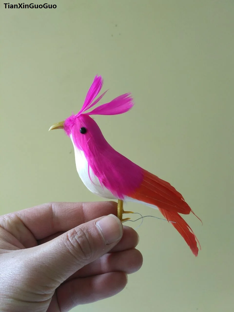 about 12cm simulation bird hot pink feathers bird model handicraft garden Decoration Photography props h0920
about 12cm simulation bird hot pink feathers bird model handicraft garden Decoration Photography props h0920