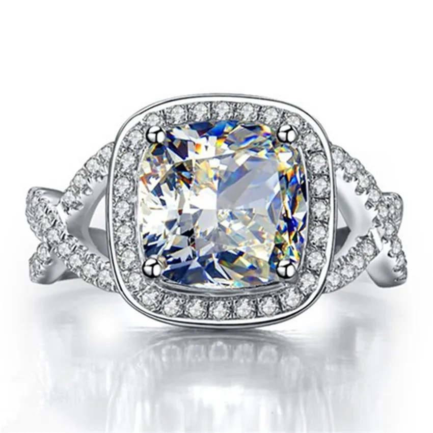 3 Carat Splendid Diamond Ring Super Shine Engagement Cushion Cut Ring 925 Sterling Silver Ring White Gold Color
3 Carat Splendid Diamond Ring Super Shine Engagement Cushion Cut Ring 925 Sterling Silver Ring White Gold Color