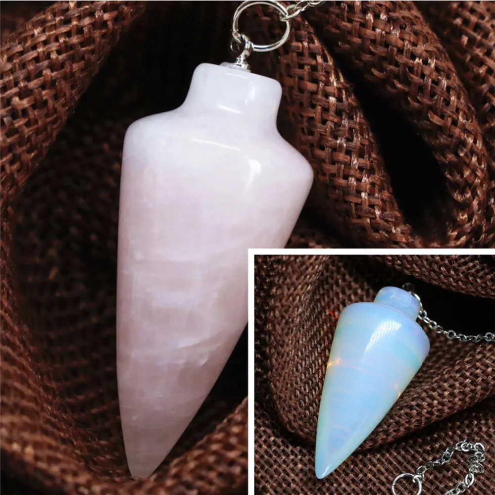 Pink crystal opal stone chalcedony waterdrop pendant pyramid reiki pendulum healing chakra amulet European jewelry 18*40mm B1840
Pink crystal opal stone chalcedony waterdrop pendant pyramid reiki pendulum healing chakra amulet European jewelry 18*40mm B1840