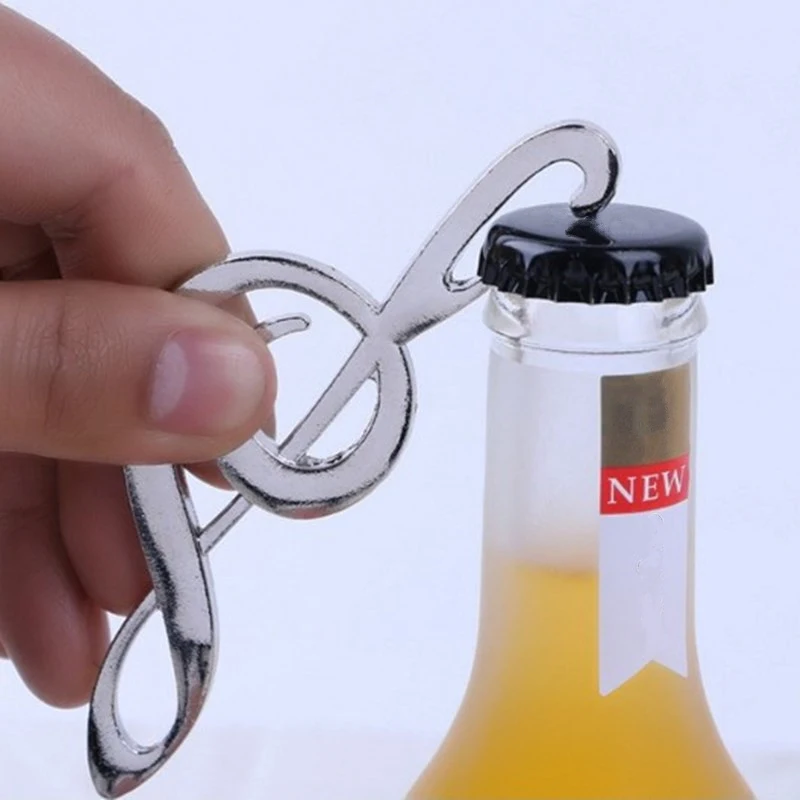 Stainless Steel Music Note Bottle Opener Symphony Shape Beer Opener Bar Tools Kitchen Accessories Birthday Wedding Party Gift
Stainless Steel Music Note Bottle Opener Symphony Shape Beer Opener Bar Tools Kitchen Accessories Birthday Wedding Party Gift