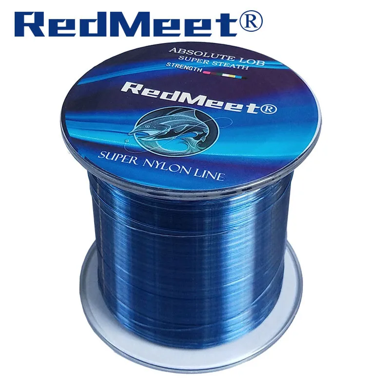 Горячая продажа 1 шт. 500 м новый бренд RedMeet серии супер сильная японская мононити