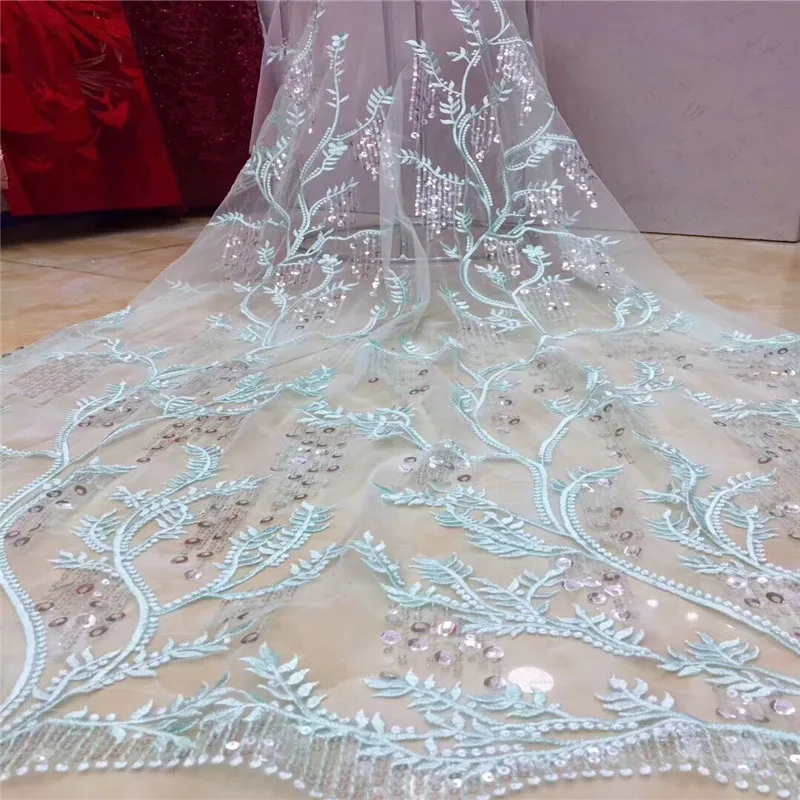 French Laces Fabric 3D Sequins Flower embroidery High Quality Tulle net Lace Soft tissue For Women QC355
French Laces Fabric 3D Sequins Flower embroidery High Quality Tulle net Lace Soft tissue For Women QC355