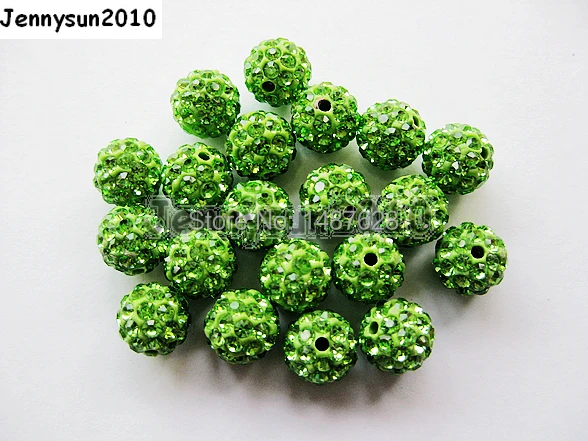 6mm Peridot Top Quality Czech Crystal Rhinestones Pave Clay Round Disco Ball Spacer Beads For Jewelry 100pcs / Pack
6mm Peridot Top Quality Czech Crystal Rhinestones Pave Clay Round Disco Ball Spacer Beads For Jewelry 100pcs / Pack