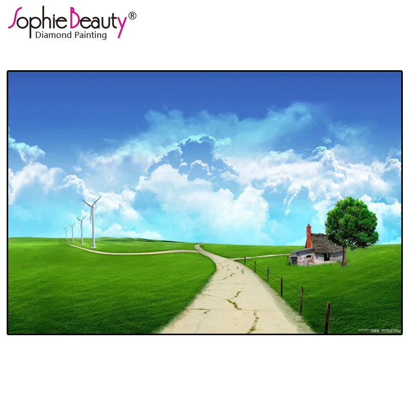 Sophie Beauty Diy Diamond Painting Cross Stitch Expanse Empty Grassland Road Full Handcraft Embroidery handicrafts Mosaic Gifts
Sophie Beauty Diy Diamond Painting Cross Stitch Expanse Empty Grassland Road Full Handcraft Embroidery handicrafts Mosaic Gifts