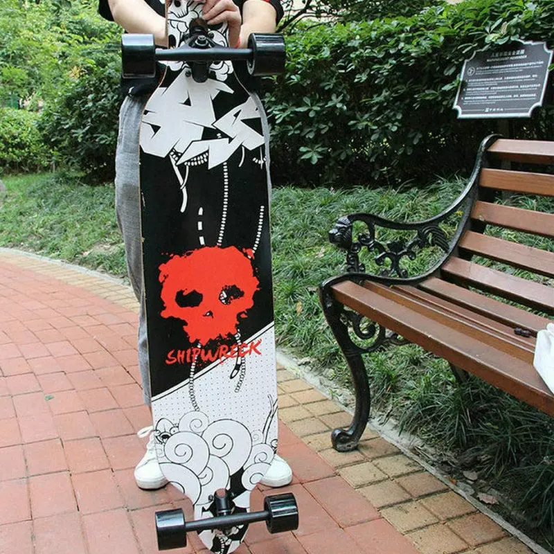 2020 New 104*23cm Long Board Skateboard 7inch Truck 70*51mm 78A Wheels 41inch Dancing Board Longboard Girl Boy Board
2020 New 104*23cm Long Board Skateboard 7inch Truck 70*51mm 78A Wheels 41inch Dancing Board Longboard Girl Boy Board