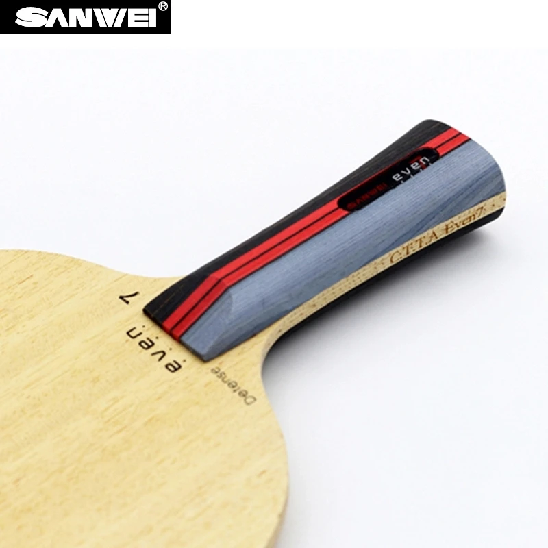 Table Tennis Blade SANWEI EVEN 7 DEFENSE plywood for defensive pips-long/ pips-out ping pong racket bat paddle | Спорт и развлечения