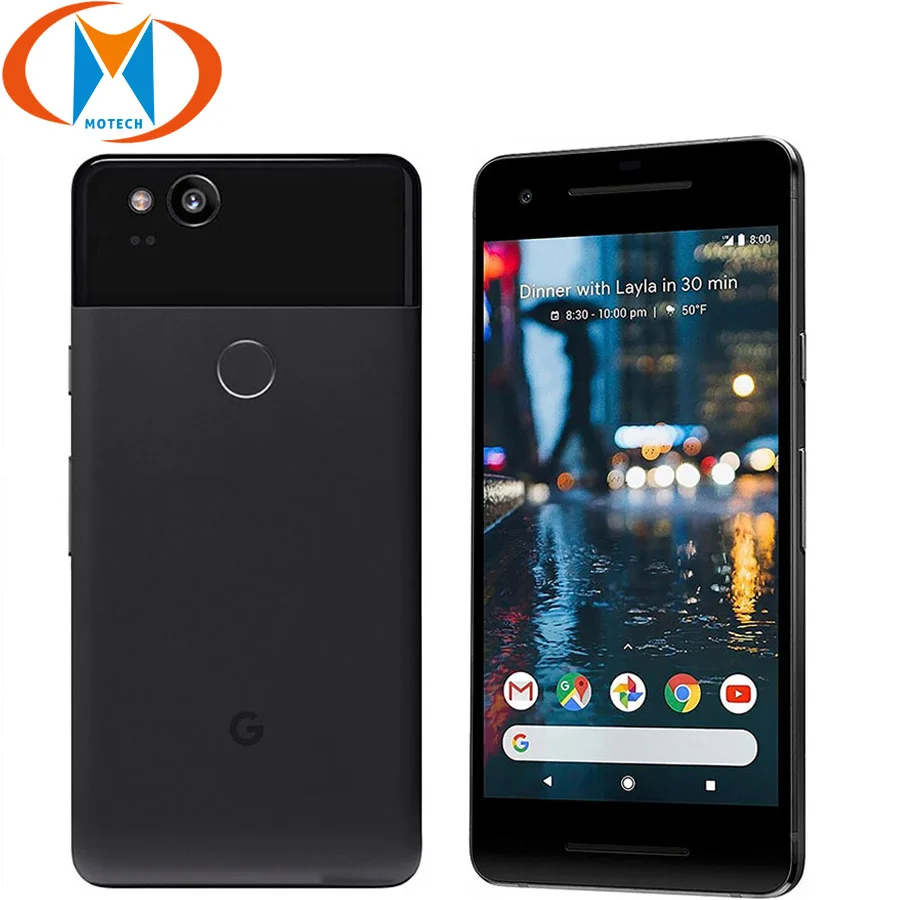 Смартфон Google Pixel 2 5 0 дюйма 4 Гб ОЗУ 64 128 ПЗУ 4G LTE Snapdragon 835 NFC восемь ядер сканер