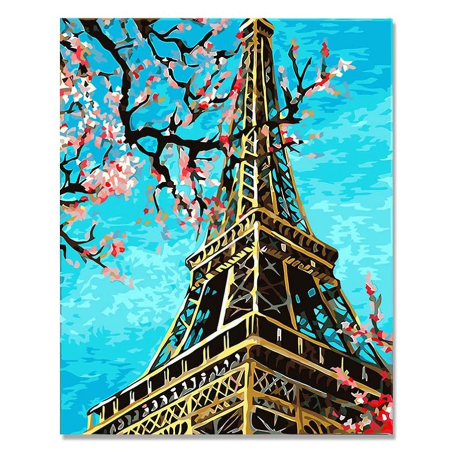 Tower Frameless Painting By Numbers DIY Digital Canvas Oil Home Decor For Living Room Wall Art decoration
Tower Frameless Painting By Numbers DIY Digital Canvas Oil Home Decor For Living Room Wall Art decoration