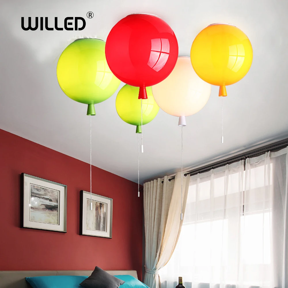 Balloon Pendant Light Children Room Lamp Dia 25cm 6 Colors Acrylic fixture home deco Bedroom E27 Energy-saving Lamps Dropship
Balloon Pendant Light Children Room Lamp Dia 25cm 6 Colors Acrylic fixture home deco Bedroom E27 Energy-saving Lamps Dropship